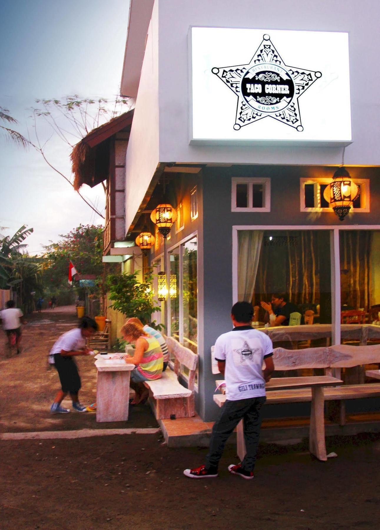 Taco Corner Apartment Gili Trawangan Exterior foto